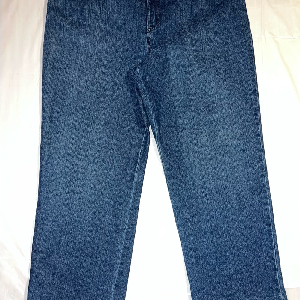 Gloria Vanderbilt Dark Blue Flare Jeans